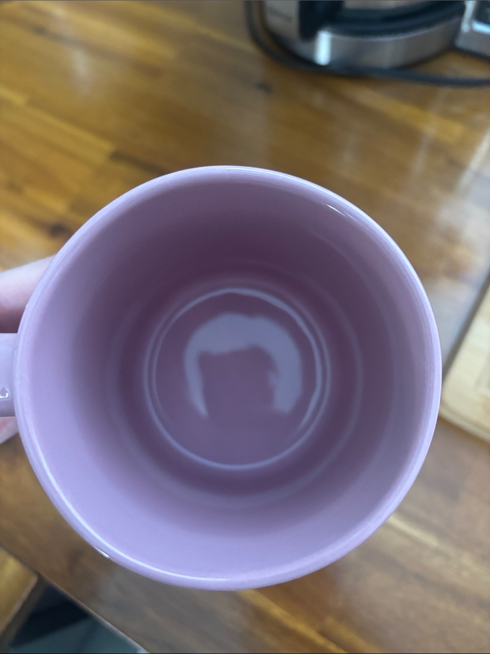 Like new! Opalhouse Pink Ceramic 'let's get lost' Patterned Coffee Mug - Picture 7 of 7